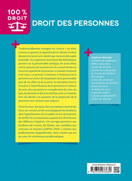 Droit des personnes