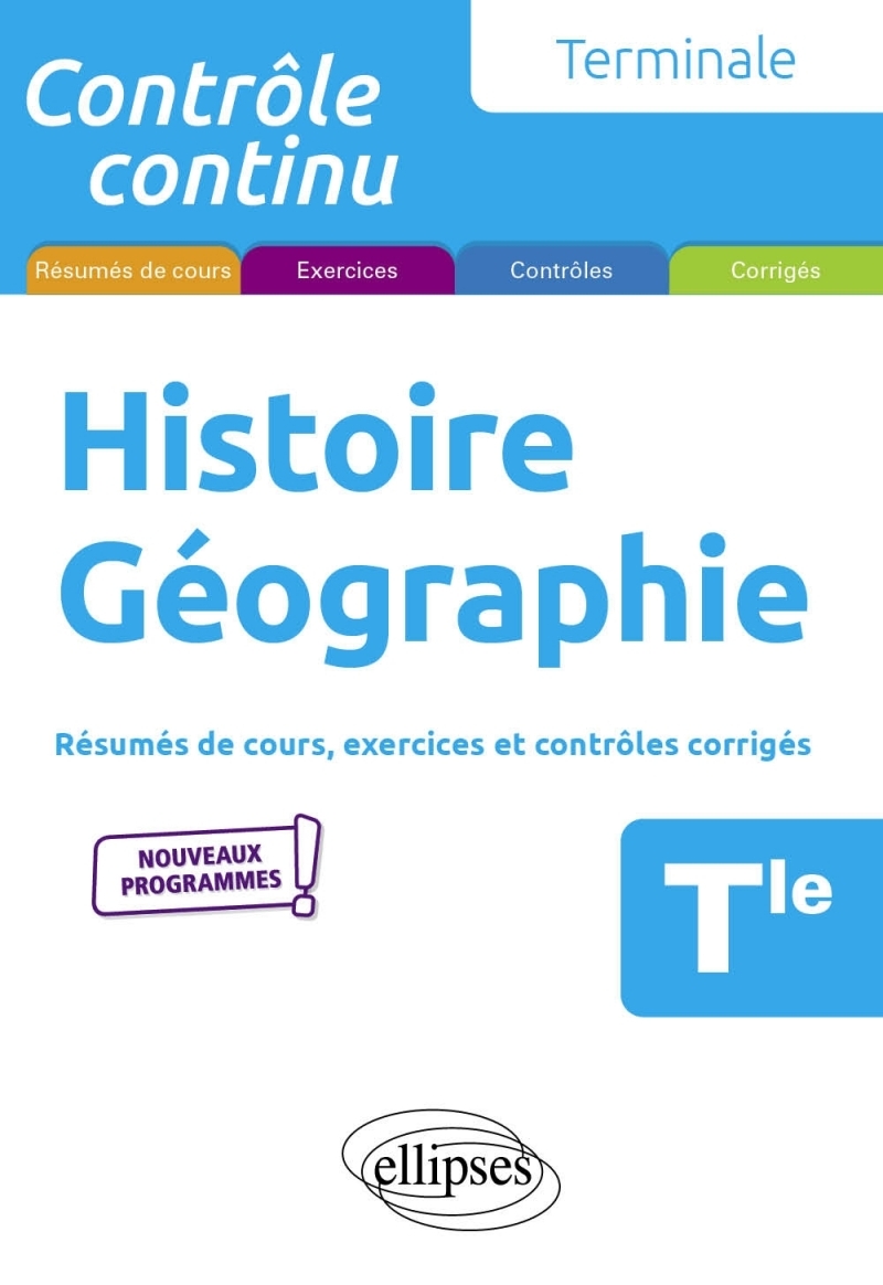 Histoire Géographie - Terminale - Nouveaux programmes