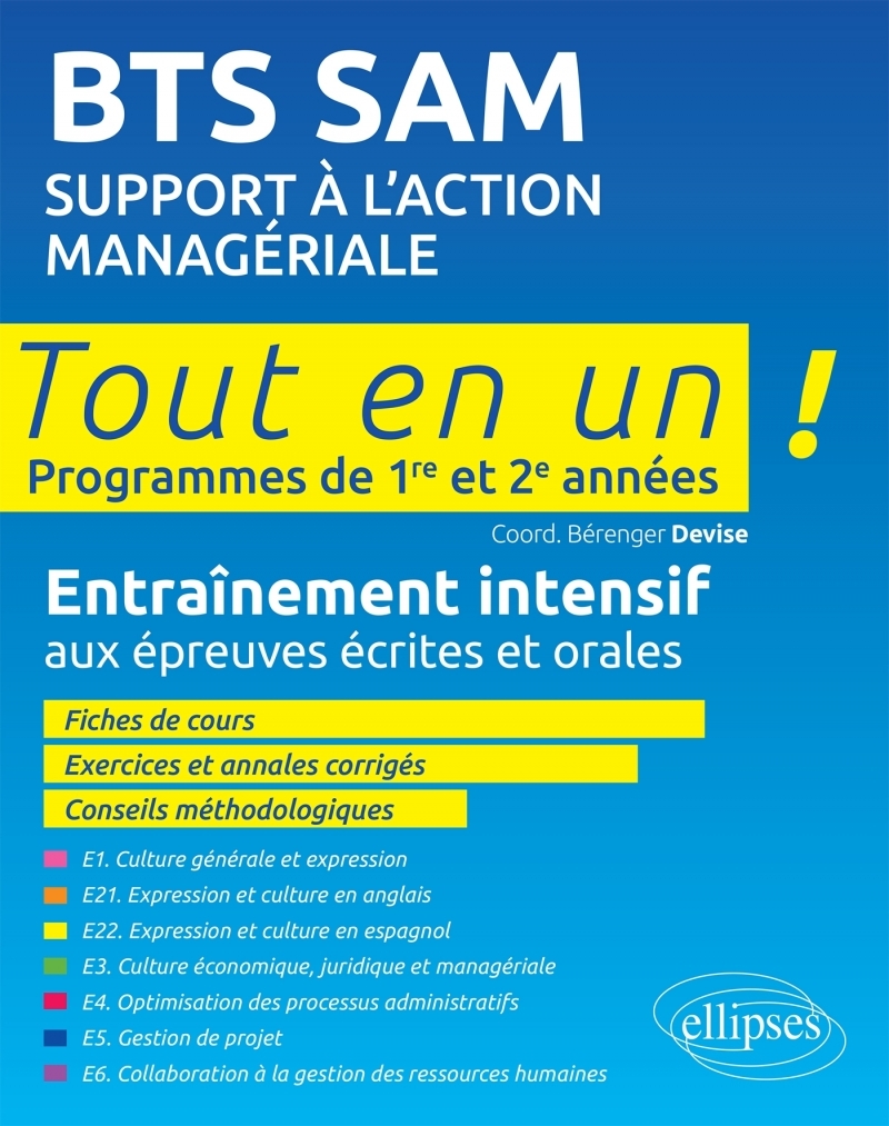 BTS SAM - Support à l'action managériale BTS SAM - Support à l'action managériale