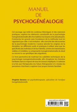 Manuel de psychogénéalogie