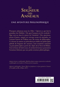 Le Seigneur des anneaux. Une aventure philosophique.