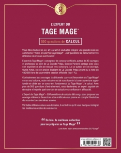 L'Expert du Tage Mage® - 500 questions de calcul