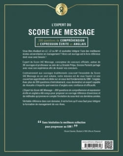L'Expert du Score IAE Message - 300 questions de Compréhension et Expression Écrite en Anglais