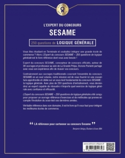 L'Expert du concours SESAME - 250 questions de logique générale
