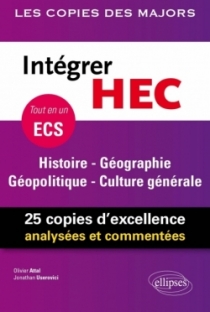 Intégrer HEC – ECS – Histoire - Géographie - Géopolitique - Culture générale