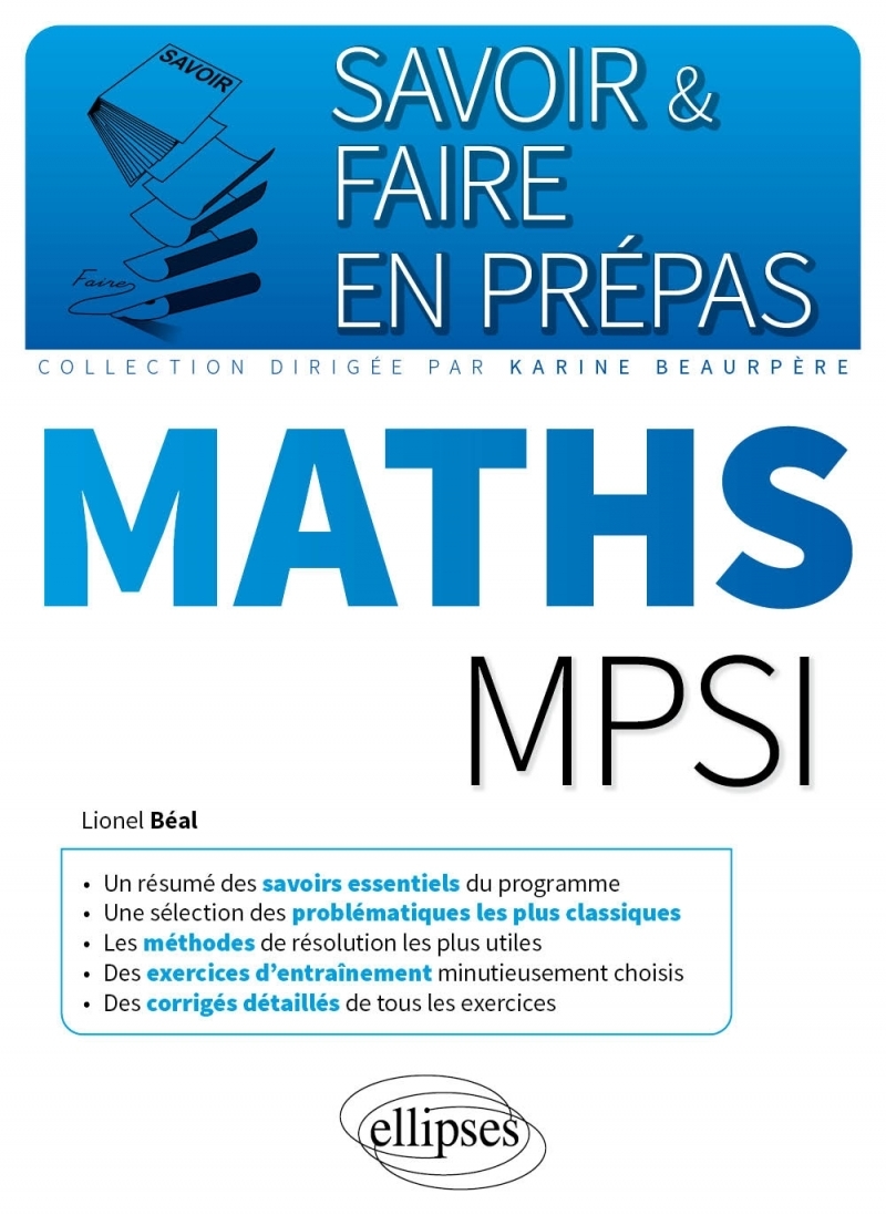 Maths MPSI Maths MPSI
