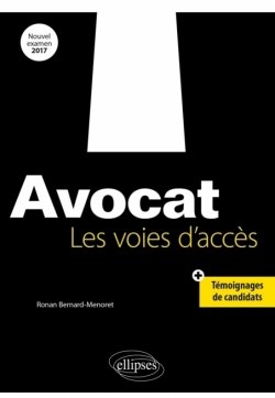 Avocat. Les voies d'accès