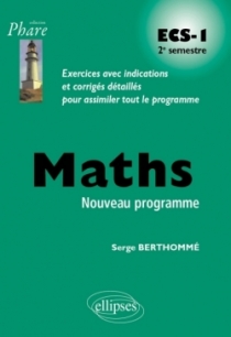 Mathématiques ECS-1 2e semestre