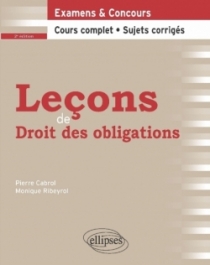 Leçons de Droit des obligations - 2e édition