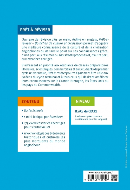 Anglais. 80 fiches de culture et civilisation. Grande-Bretagne, Etats-Unis, Commonwealth (avec exercices corrigés). B2-C1 - 2e é