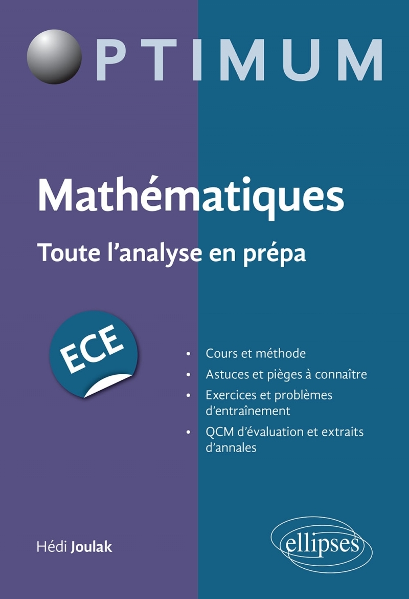 Mathématiques : Toute l'analyse en prépa ECE