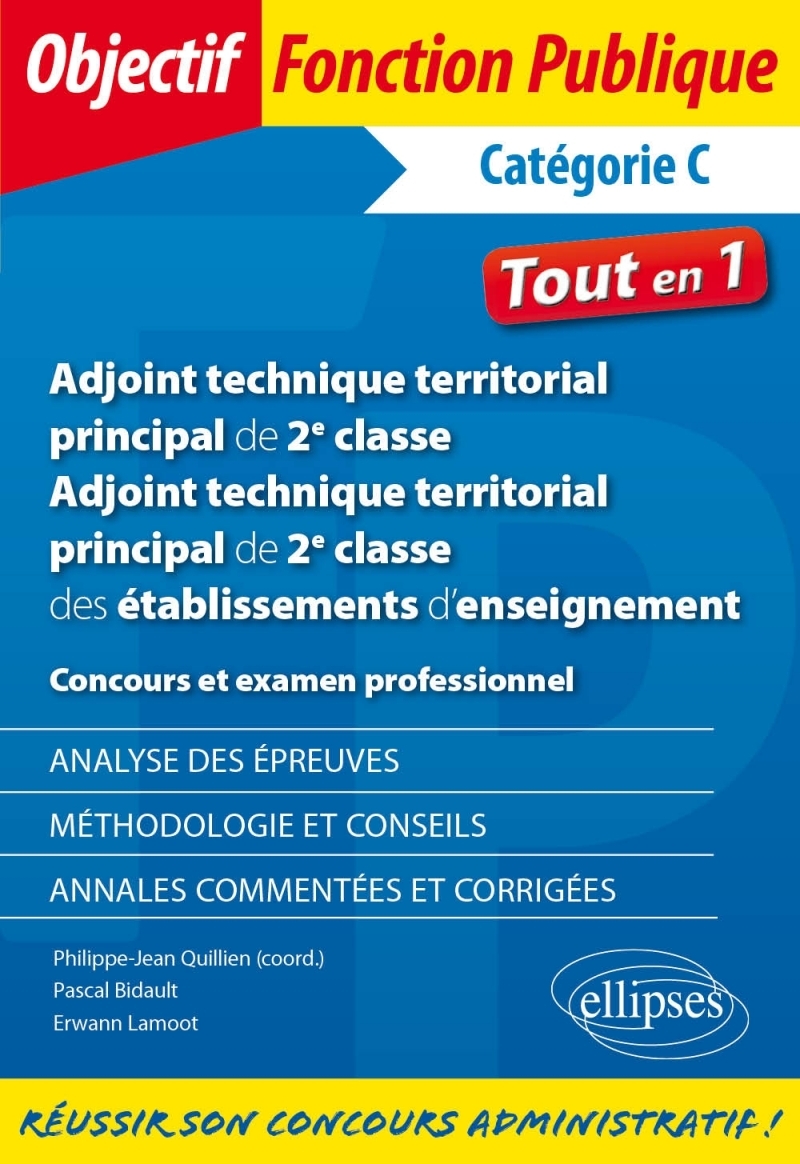 Adjoint technique territorial principal de 2e classe - Adjoint technique territorial principal de 2e classe des établissements d