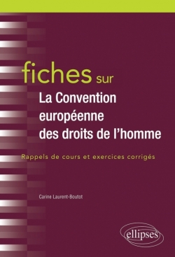 Fiches sur la Convention européenne des droits de l'Homme