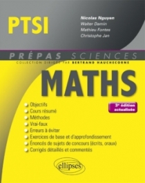 Mathématiques PTSI - 3e édition actualisée