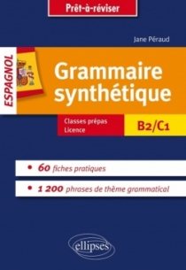 Grammaire synthétique de l’espagnol en 60 fiches pratiques.