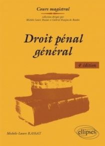 Droit pénal général - 4e édition