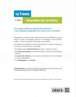 La France - Géographie des territoires - 2e édition