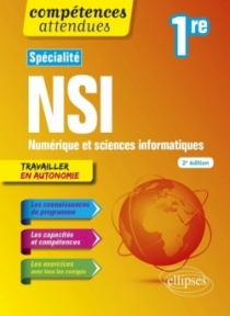 Spécialité NSI - Numérique et sciences informatiques - Première - 2e édition