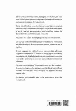 Réussir les tests de recrutement en 20 étapes - 2e édition. Logique et raisonnement, intelligence verbale, intelligence numériqu