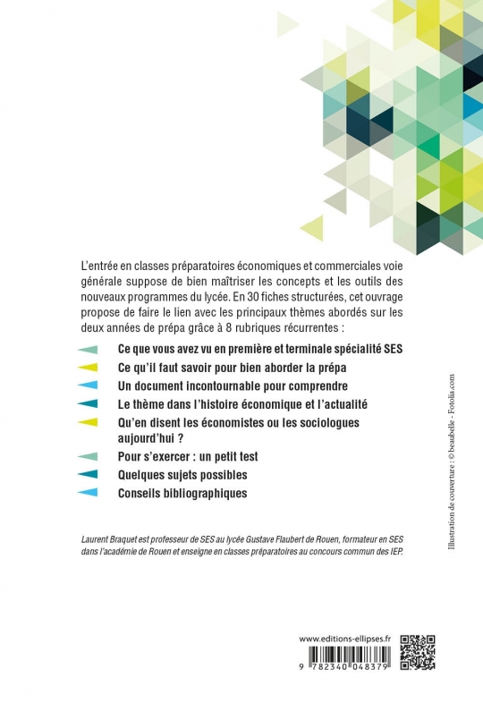 Économie, Sociologie et Histoire du monde contemporain. Réussir son entrée en prépa ECG1 et 2 en 30 fiches  - Nouveaux programme