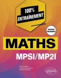 Mathématiques MPSI/MP2I - Nouveaux programmes