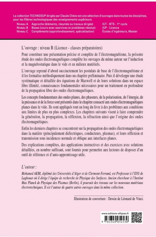 Électromagnétisme - Ondes électromagnétiques - Cours, applications, exercices corrigés