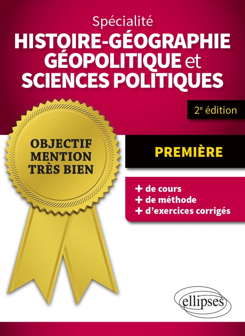 Spécialité Histoire-géographie, géopolitique et sciences politiques - Première