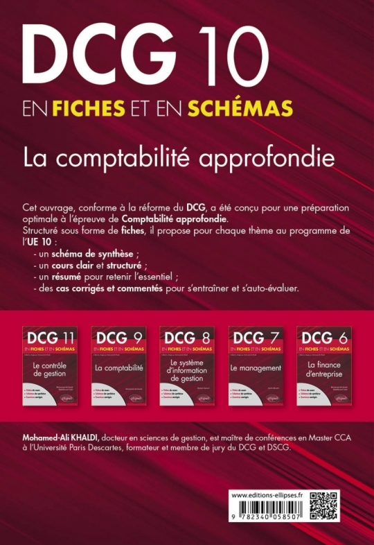 DCG 10 - La comptabilité approfondie en fiches et en schémas