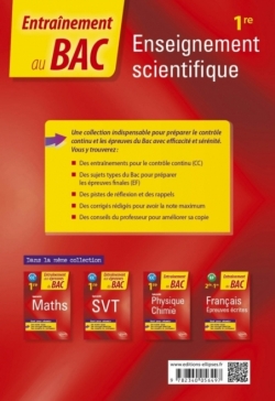 Enseignement scientifique - Première