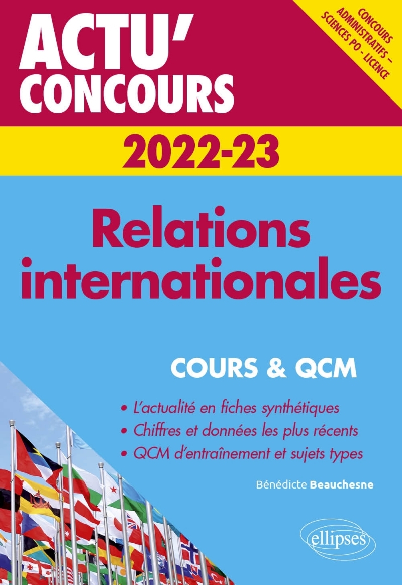 Relations internationales 2022-2023 - Cours et QCM Relations internationales 2022-2023 - Cours et QCM