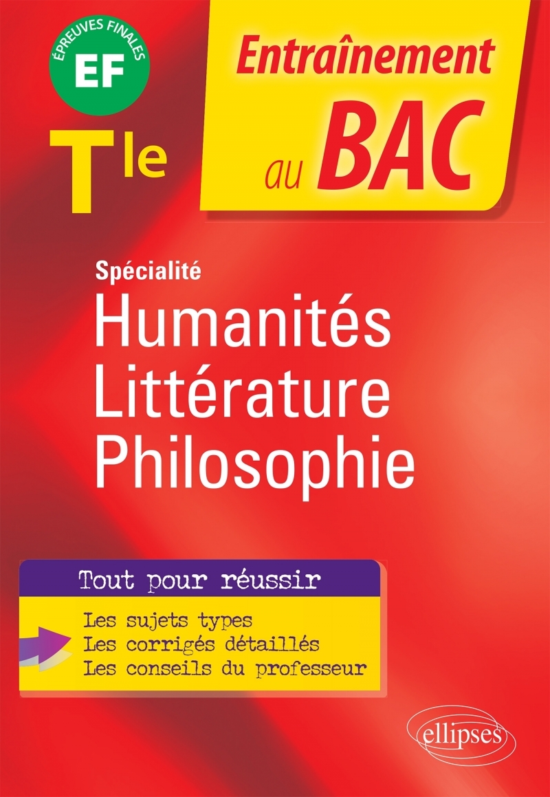 Spécialité Humanités, Littérature et Philosophie - Terminale