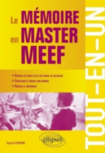 Le mémoire en master MEEF - Tout-en-un