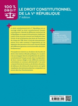 Le droit constitutionnel de la Ve République