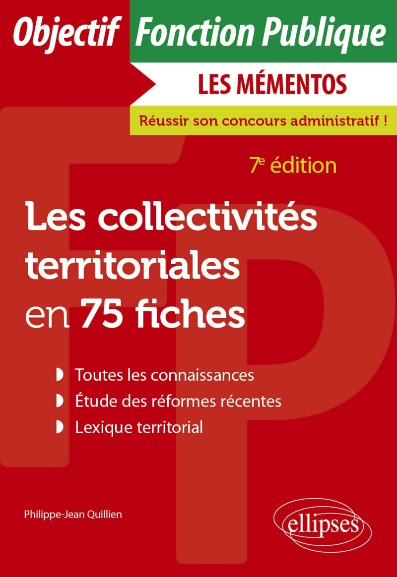 Les collectivités territoriales en 75 fiches