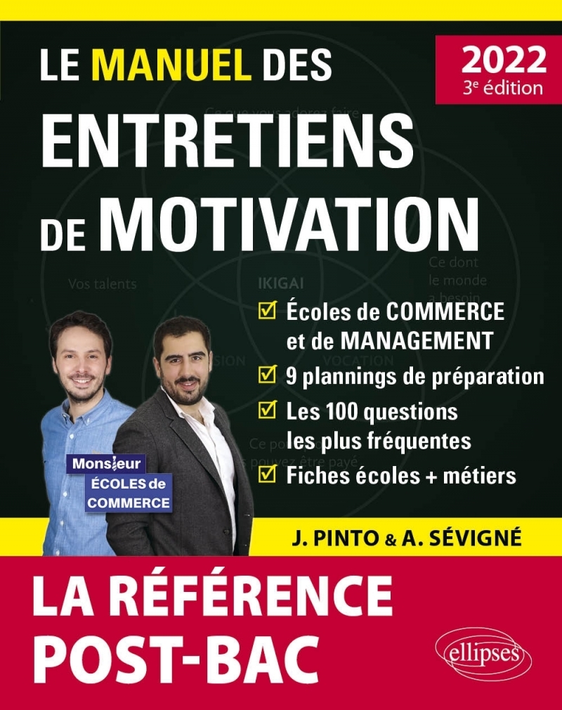 Le Manuel des entretiens de motivation « POST-BAC » - Concours aux écoles de commerce