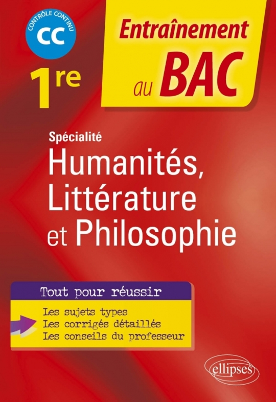 Spécialité Humanités, Littérature et Philosophie. Première.