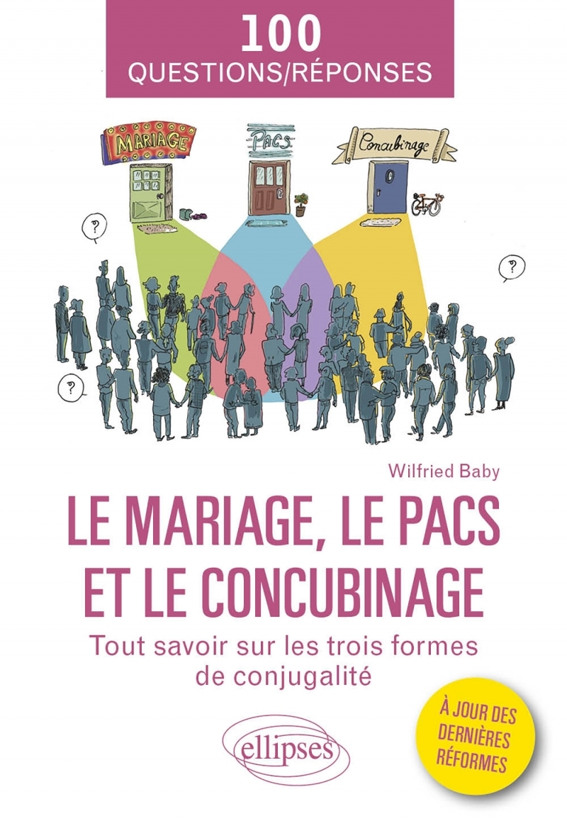 Le mariage, le PACS et le concubinage