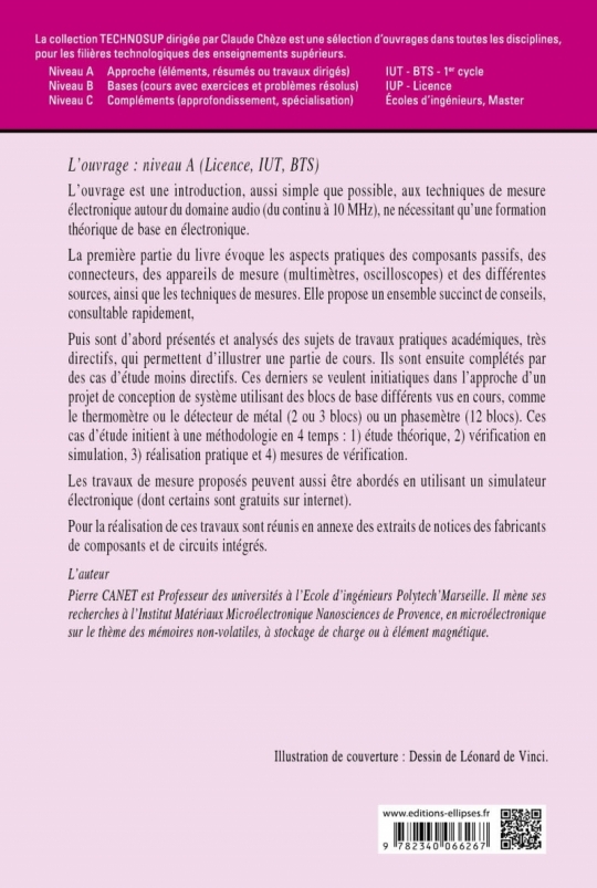 Électronique - La mesure en électronique basse fréquence