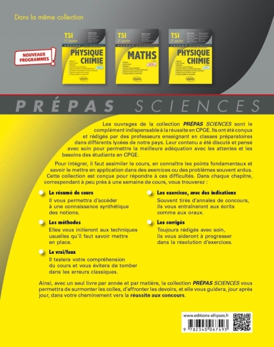Mathématiques TSI-1 - Programme 2021