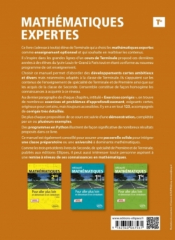 Mathématiques expertes - Terminale