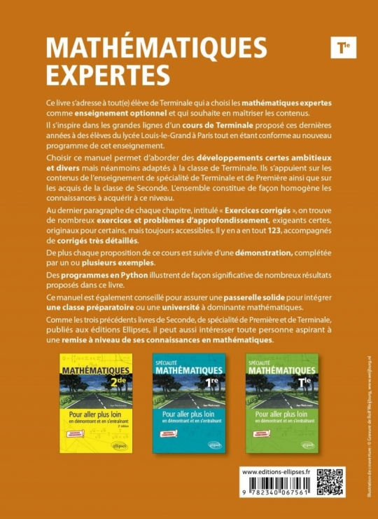 Mathématiques expertes - Terminale