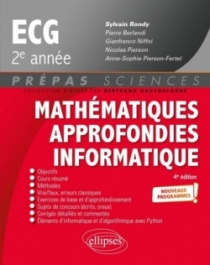 Mathématiques approfondies - Informatique - prépas ECG 2e année - Programme 2022