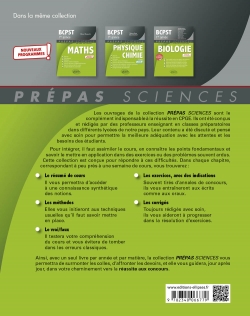 Mathématiques BCPST 2e année - Programme 2022