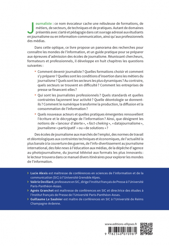 Le manuel de journalisme