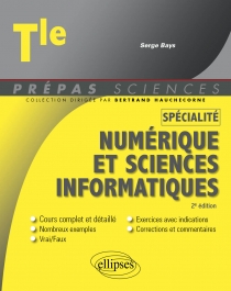 Spécialité Numérique et sciences informatiques - Terminale