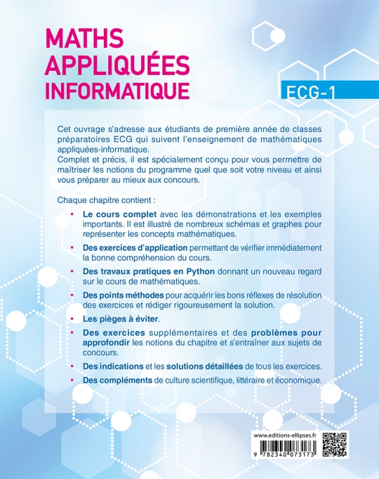 Maths appliquées - Info - ECG-1