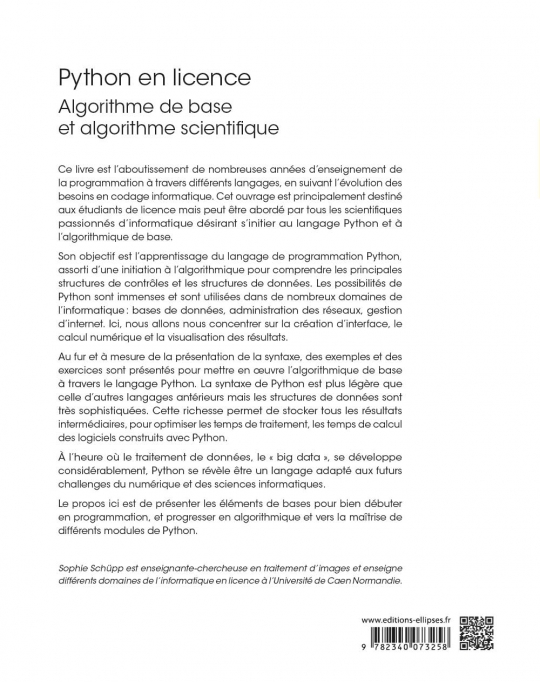 Python en licence