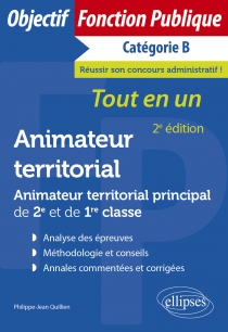 Animateur territorial - Animateur territorial principal de 2e et de 1re classe