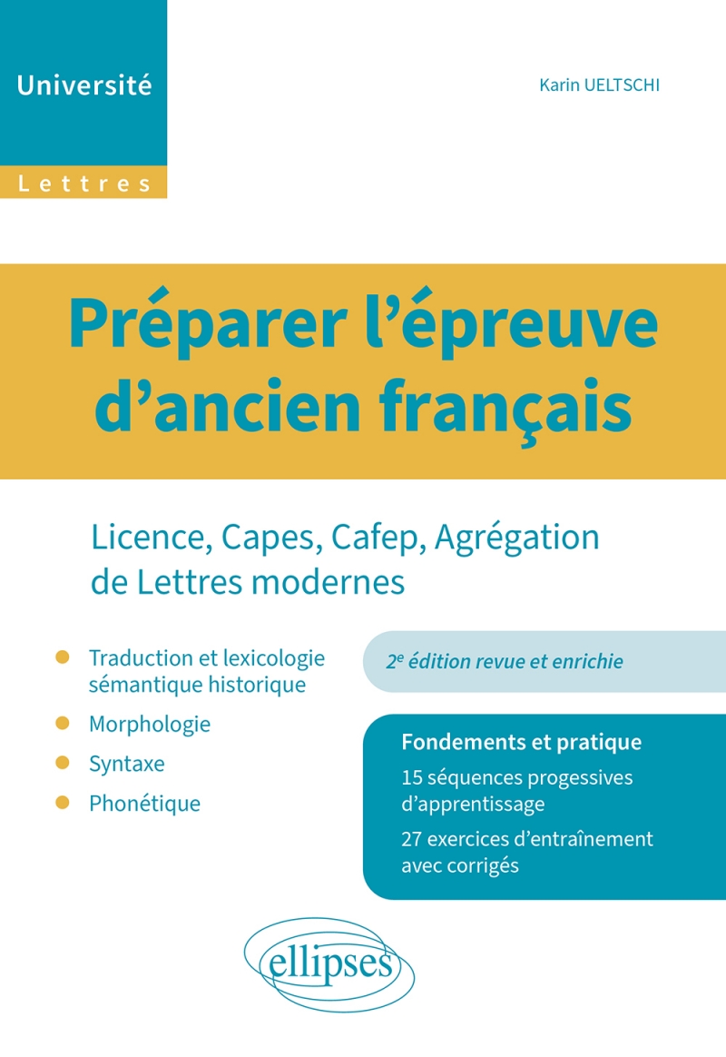 Préparer l'épreuve d'ancien français