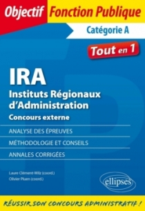 IRA Instituts Régionaux d’Administration Concours externe.